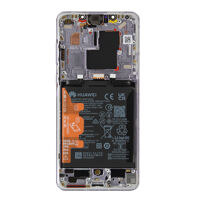 LCD Touchscreen (incl. battery) - Purple, Huawei Mate 50 Pro / Mate 50