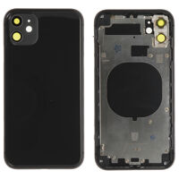 Achterkant (excl. Logo) - Zwart, Voor iPhone 11