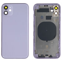 Achterkant (excl. Logo) - Paars, Voor iPhone 11