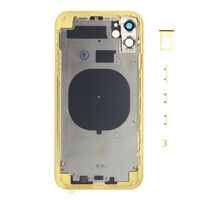Achterkant (excl. Logo) - Geel, Voor iPhone 11