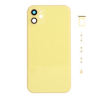 Achterkant (excl. Logo) - Geel, Voor iPhone 11