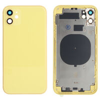 Achterkant (excl. Logo) - Geel, Voor iPhone 11