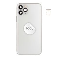 Achterkant (Pulled B) incl. kleine onderdelen - Zilver, Voor iPhone 11 Pro