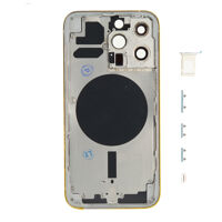 Achterkant (excl. Logo) - Zilver, Voor iPhone 13 Pro