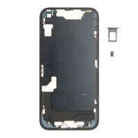 Middenframe (Pulled) - Zwart, voor iPhone 14