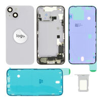 Achterkant (Pulled C) incl. kleine onderdelen - Paars, Voor iPhone 14