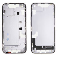 Achterkant (excl. Logo) - Paars, Voor iPhone 14