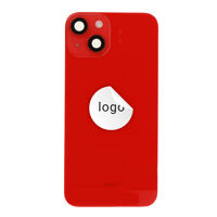Achterkant glas (Pulled B) - Rood, voor iPhone 14