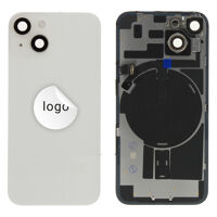 Achterkant (Pulled C) incl. kleine onderdelen - Wit, Voor iPhone 14