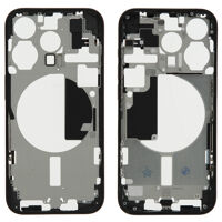 Middenframe (Pulled) - Zwart, voor iPhone 15 Pro