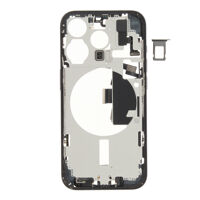 Middenframe (Pulled B) incl. kleine onderdelen - Blauw, Voor iPhone 15 Pro