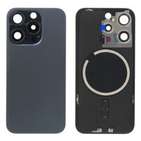 Achterkant (excl. Logo) - Blauw Titanium, Voor iPhone 15 Pro