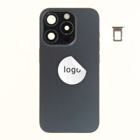 Achterkant (Pulled C) incl. kleine onderdelen - Blauw, Voor iPhone 15 Pro