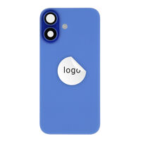 Achterkant glas (Pulled B) - Blauw, voor iPhone 16