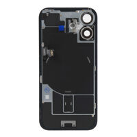 Achterkant glas (Pulled B) - Blauw, voor iPhone 16