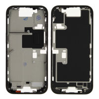 Middenframe (Pulled) - Zwart, voor iPhone 16 Pro
