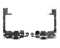 dock connector - Zwart, voor iPhone 11 Pro