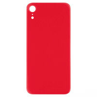 Achterkant (excl. Logo) - Rood, Voor iPhone XR