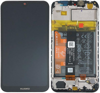 LCD Touchscreen (incl. battery) - Black, Huawei Y5 2019