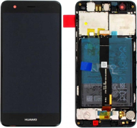 LCD Touchscreen (incl. battery) - Black, Huawei Nova