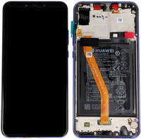 LCD Touchscreen (incl. battery) - Purple, Huawei Nova 3
