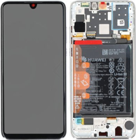 LCD Touchscreen (incl. battery) - White, Huawei P30 Lite New Edition (MAR-LX1M 2020)
(24MP Rearcamera)