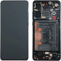 LCD Touchscreen (incl. battery) - Black, Huawei P30 (2019)