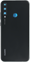 Rear Cover - Midnight Black, Huawei Y6P