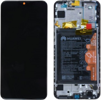 LCD Touchscreen (incl. battery) - Black, Huawei P Smart 2020