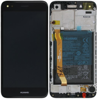LCD Touchscreen (incl. battery) - Black, Huawei Y6 Pro (2017) / P9 Lite Mini