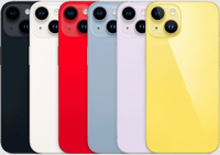 Achterkant (excl. Logo) - Zwart, Voor iPhone 14