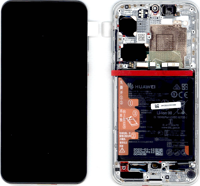 LCD Touchscreen (incl. battery) - White, Huawei P50