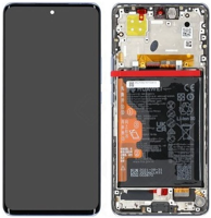 LCD Touchscreen (incl. battery) - Blue, Huawei Nova 9