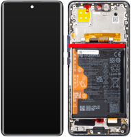 LCD Touchscreen (incl. battery) - Black, Huawei Nova 9