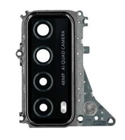 Rear Camera Lens (incl. frame) - Black, Huawei P Smart (2021)