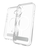 Crystal Palace Snap met Kickstand - Transparant, Apple iPhone 16 Plus