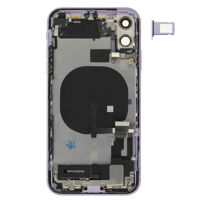Achterkant (Pulled A) incl. kleine onderdelen - Paars, Voor iPhone 11