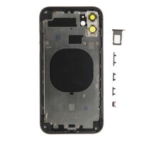 Achterkant (excl. Logo) - Zwart, Voor iPhone 11