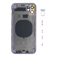 Achterkant (excl. Logo) - Paars, Voor iPhone 11