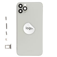 Achterkant (Pulled) - Zilver, Voor iPhone 11 Pro Max