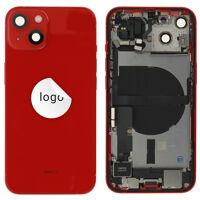 Achterkant (Pulled C) incl. kleine onderdelen - Rood, Voor iPhone 13