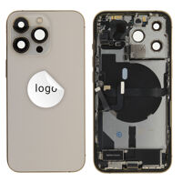 Achterkant (Pulled B) incl. kleine onderdelen - Goud, Voor iPhone 13 Pro
