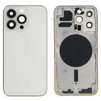 Achterkant (excl. Logo) - Zilver, Voor iPhone 13 Pro