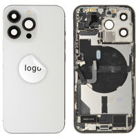 Achterkant (Pulled B) incl. kleine onderdelen - Zilver, Voor iPhone 13 Pro