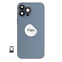 Achterkant (Pulled A) incl. kleine onderdelen - Blauw, Voor iPhone 13 Pro Max