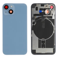 Achterkant (excl. Logo) - Blauw, Voor iPhone 14