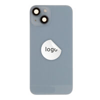 Achterkant glas (Pulled C) - Blauw, voor iPhone 14