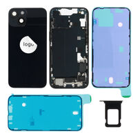 Achterkant (Pulled B) incl. kleine onderdelen - Zwart, Voor iPhone 14