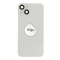 Achterkant glas (Pulled C) - Wit, voor iPhone 14