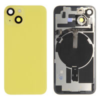 Achterkant glas (excl. logo) - Geel, voor iPhone 14